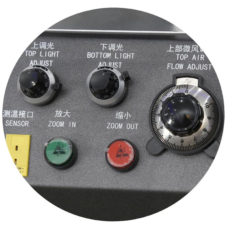 functional buttons of BGA rework station.jpg