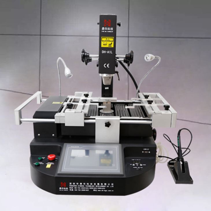 Fideo Sgrin Gyffwrdd Gorsaf Ailweithio BGA